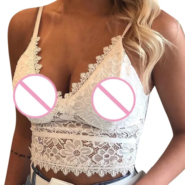 Lace Strap Wrapped Chest Shirt Top Underwear Ladies Camisole Black White  Women Summer Crop Top (Color : Blue, Size : Large) : : Clothing,  Shoes & Accessories