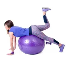 Прочный мяч для йоги нежная текстура Массажный мяч роликовый рефлексологический стресс рельеф для тела Йога Массаж спортивные мячи