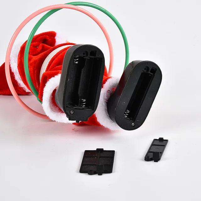 Christmas Dolls 2022 New Christmas Electric Santa Claus Turning Hula Hoop Xmas Gift for Kids 4