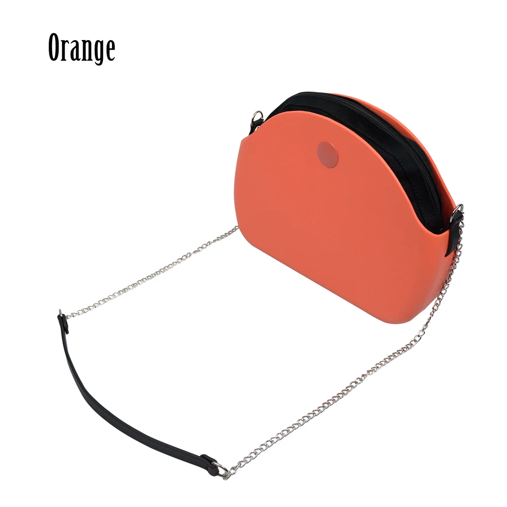 orange Huntfun Obag лунный светильник для тела с плечевой цепочкой внутренний водонепроницаемый Карманный мешок резиновый силиконовый O moon светильник O сумка женская сумка - Цвет: orange