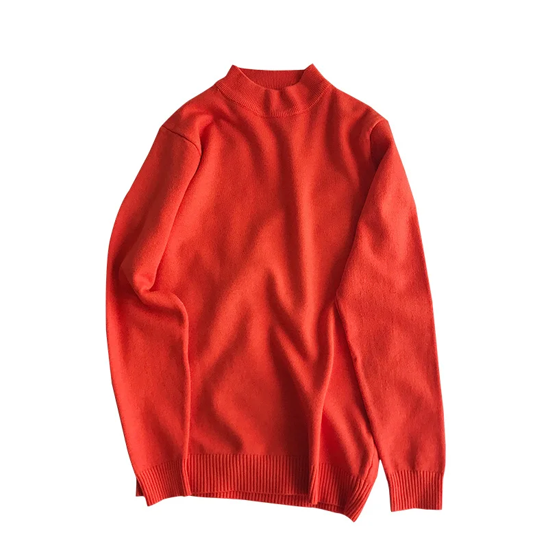 Mens Casual Sweater 2019 New Autumn Fashion Solid Color Pullover Men O Neck Sweater Men Long Sleeve Shirt Mens Sweaters 5 colour