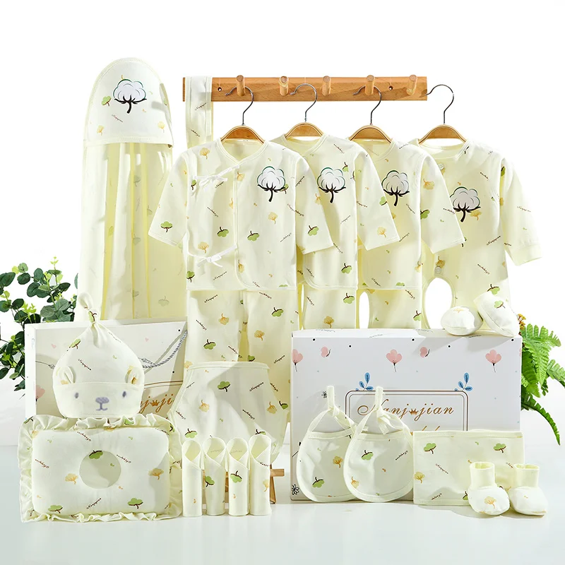 

Clothes Baby Supplies Box Autumn and Winter Pure Cotton Newborn Case-0-3 Month 6 Primary for Gift 'S First