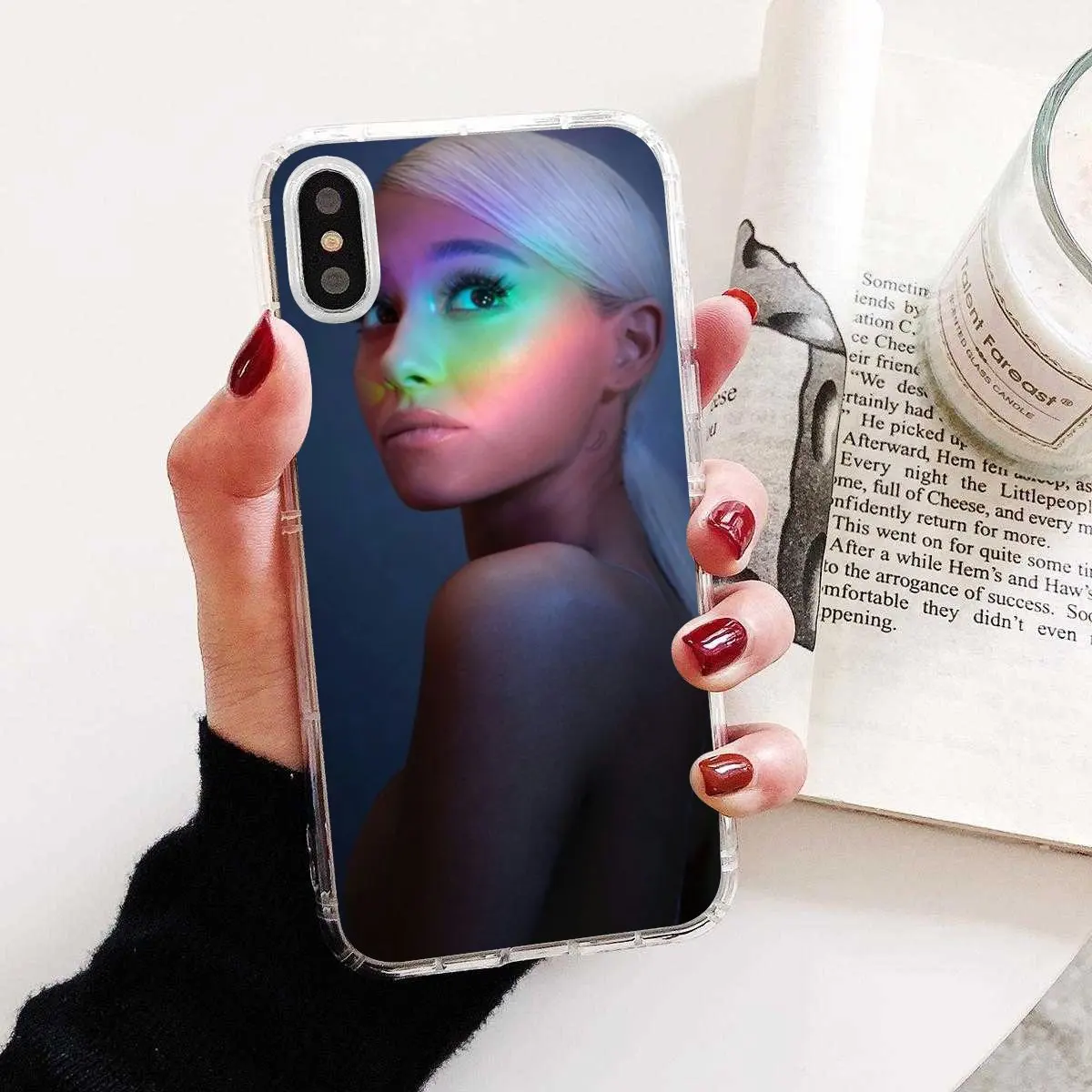 Мягкий чехол Ariana Grande AG подсластитель для Sony Xperia Z5 XZ XA1 XA2 Premium ULTRA 10 X L2 | Мобильные