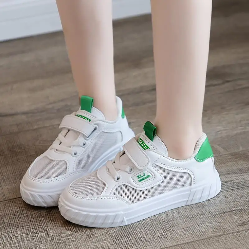 Обувь для девочек теннисная спортивная обувь бега летняя мягкая детская