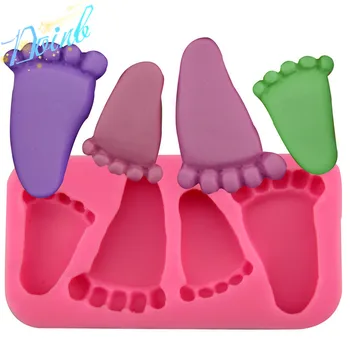 

Doinb Feet, silicone soft candy mold cake decorating tool candy chocolate molds mold