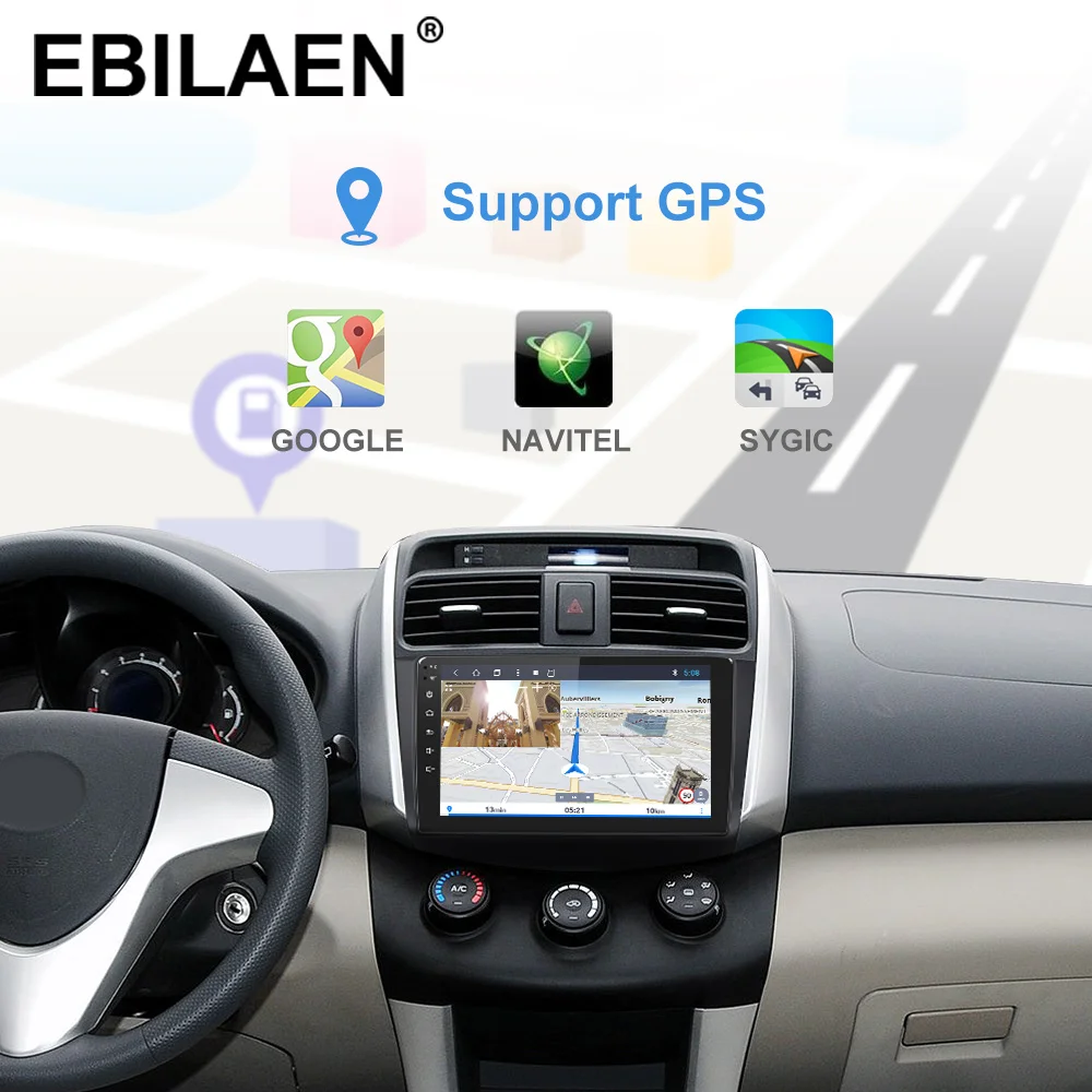 Top EBILAEN Android 9.0 Car Radio Multimedia Player For lifan X60 2012-2016  2Din Car  Autoradio Tape Recorder DVD Navigation GPS 3