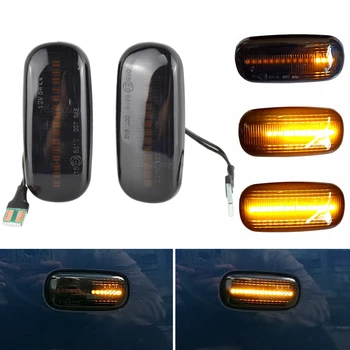 

Side Marker Light Turn Signal Sequential Led Dynamic Flowing Water Blinker For Audi A3 S3 8P A4 B6 B8 B7 S4 RS4 A6 S6 C5 2005