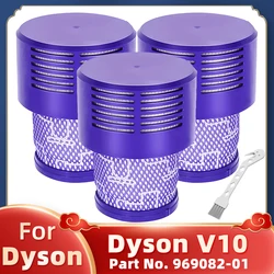 Substituição do filtro do vácuo do cargo filtro de hepa para dyson cyclone v10 animal absoluto motorhead total limpo peças sobresselentes n° 969082 01