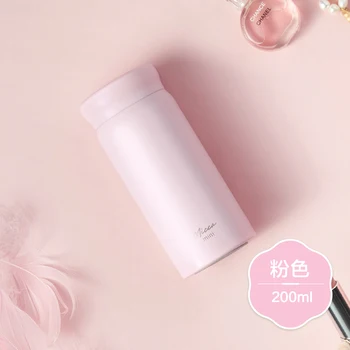 

Lids Small Thermos Flask Hiking Portable Vacuum Sealed Water Bottle Little Stainless Steel Insulated Tumbler Cover Flask KK60BW