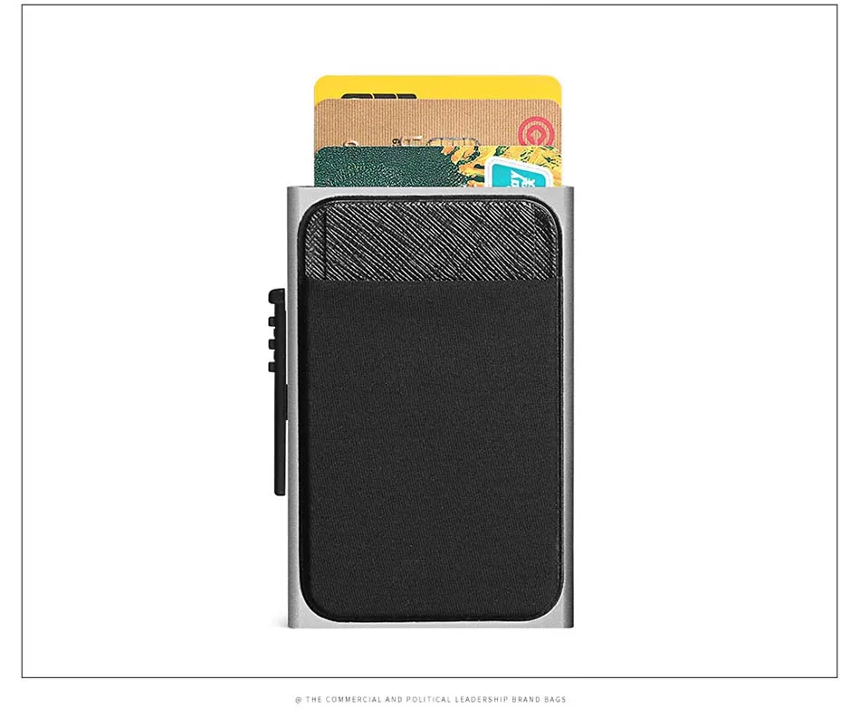 Rfid держатель для карт мужские кошельки тонкий кошелек сумка для денег Мужской винтажный маленький мини Высококачественный кожаный кошелек черный кошелек