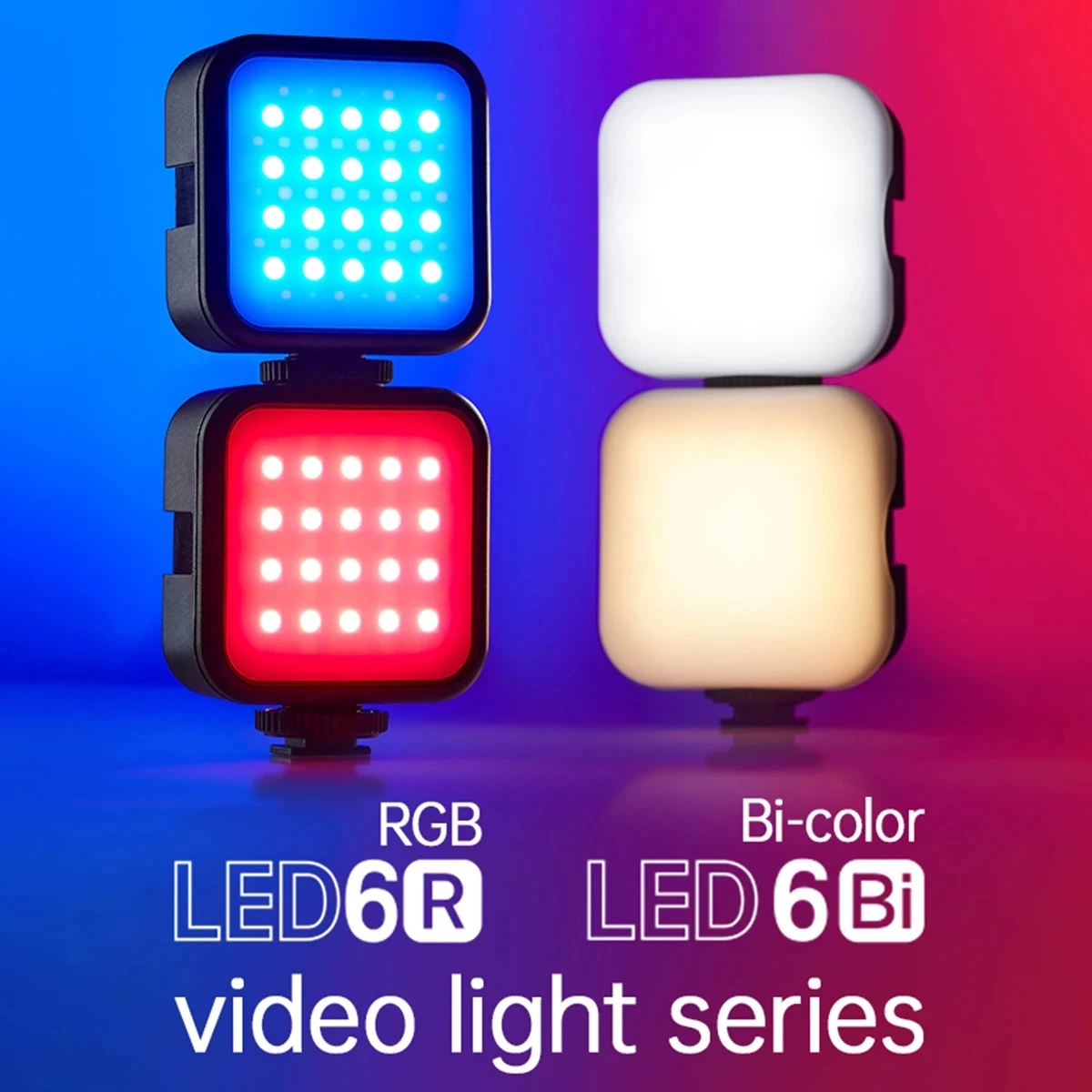 Godox Led6r Rgb Led Video Camera Light 13 Fx Effects Bicolor Led6bi