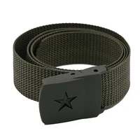Tactical belt Cinghia di Vita Unisex Sottile Liscia Automatico Fibbia Nylon Cinture Cintura Per Le Donne Degli Uomini