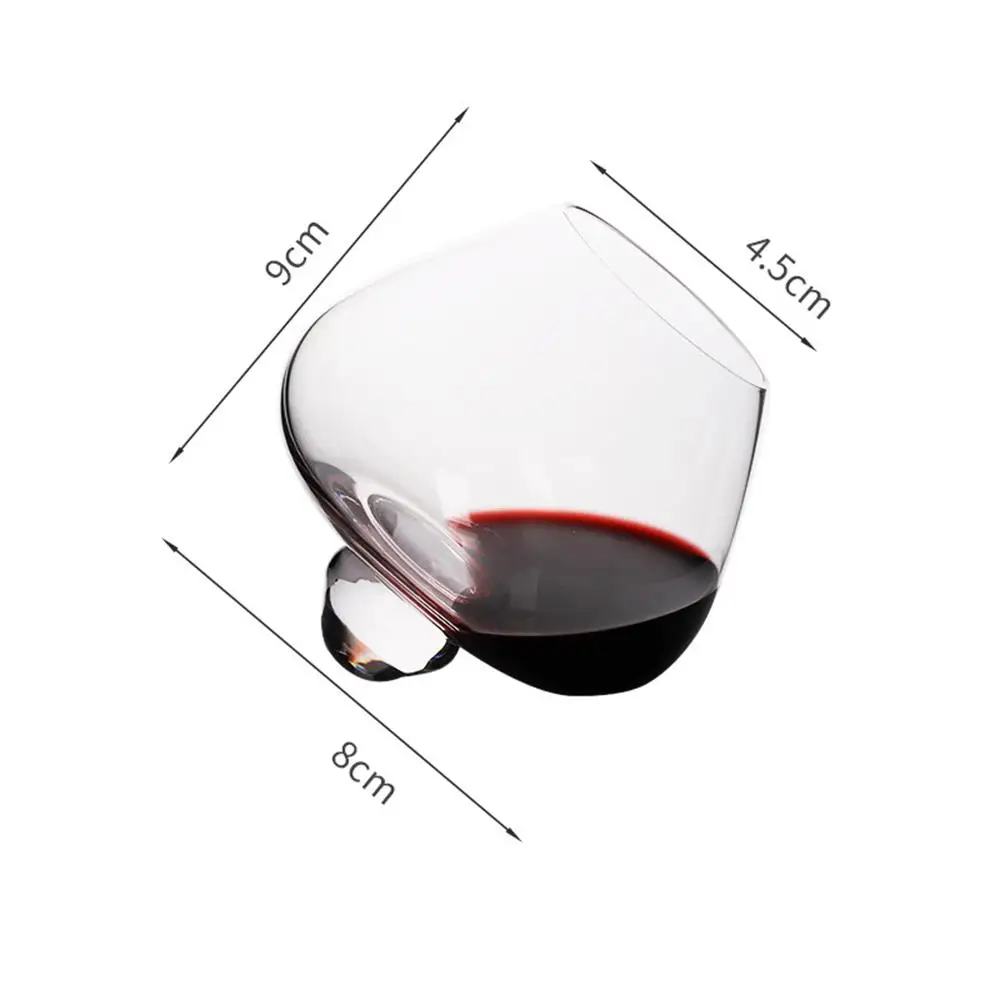 Tumbler Crystal Whisky Beer Glass Cup Wide Belly Whiskey Glass Cup Bar Drinkware Coffe Cocktail Brandy Wine Mug RUM
