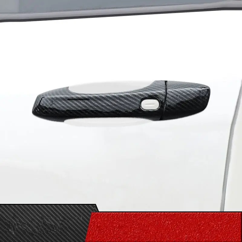 Carbon Fiber Auto Türgriff Abdeckung Trim Zubehör für Volkswagen VW Golf 7  VII MK7 2014-2017 Auto Dekoration werkzeuge - AliExpress