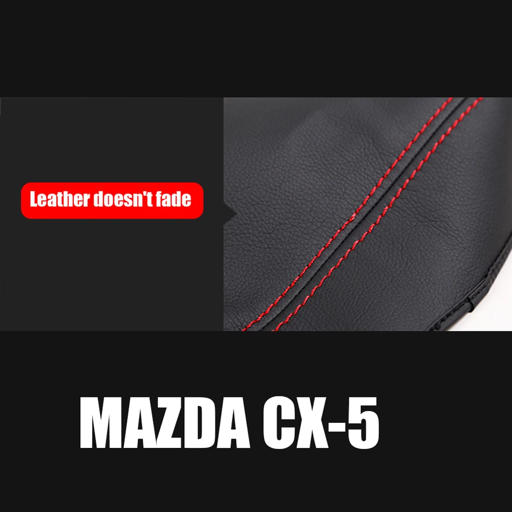 Car Armrest Covers For Mazda CX-5 CX5 CX 5 KF 2017 2018 2019 2020 Auto Interior Decoration Accessories