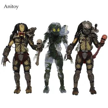 

PREDATOR NECA Jungle Patrol Encounter Extraction Disguise Dutch Jungle Hunter Unmasked Demon 30th Anniversary Action Figure