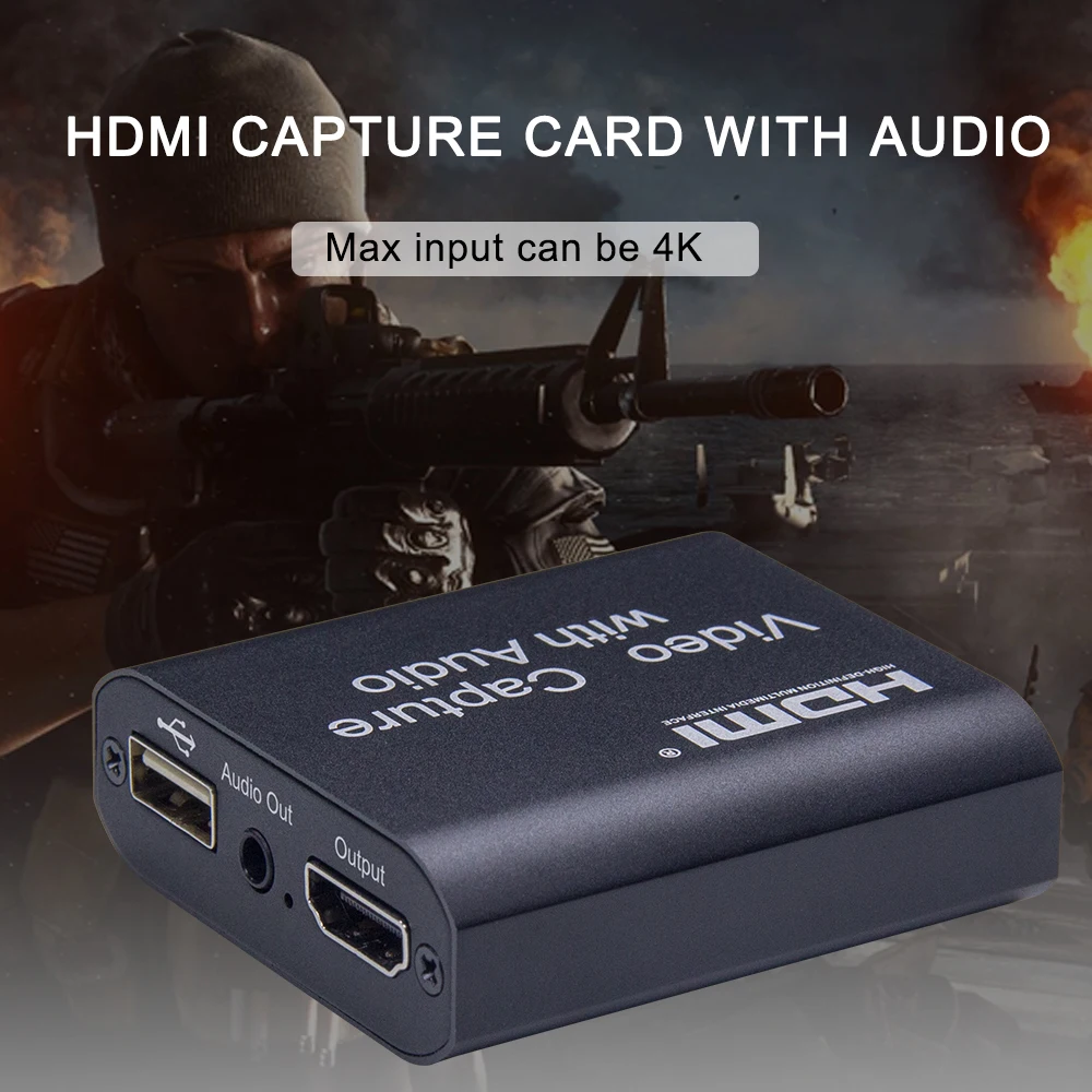Карта видеозахвата HD для прямой трансляции HDMI онлайн записи изображения и т.