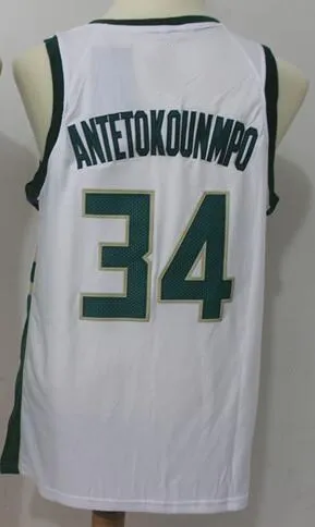 AS Мужские 0 Уэстбрук баскетбольное 34 Адетокунбо Лаури Markkanen 15 Kemba Уокер 6 Кристапс Порзингис - Цвет: AS