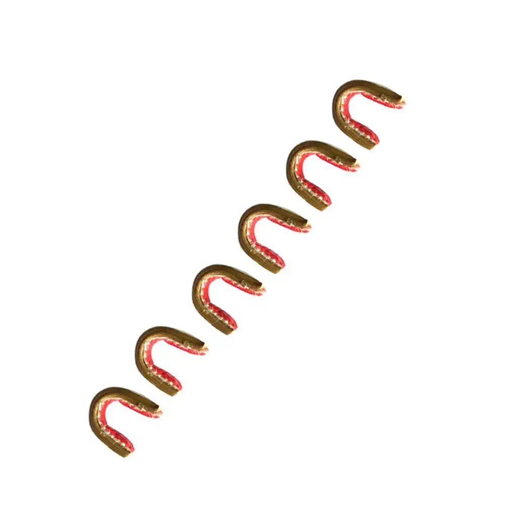 Аксессуары для стрельбы 6 шт. стрела из лука лук зажим пряжки НОК набор медь