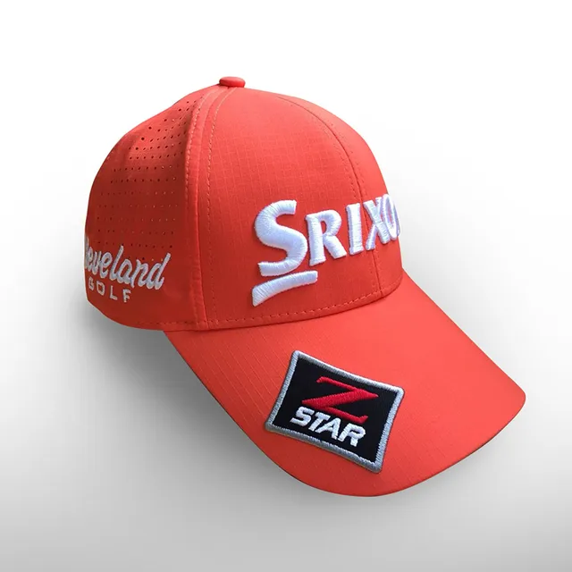 Golf Hat Men's Cap Classic Mesh Back Breathable Sport Cap  Z-Star Sun Protection Adjustable Baseball Cap Orange