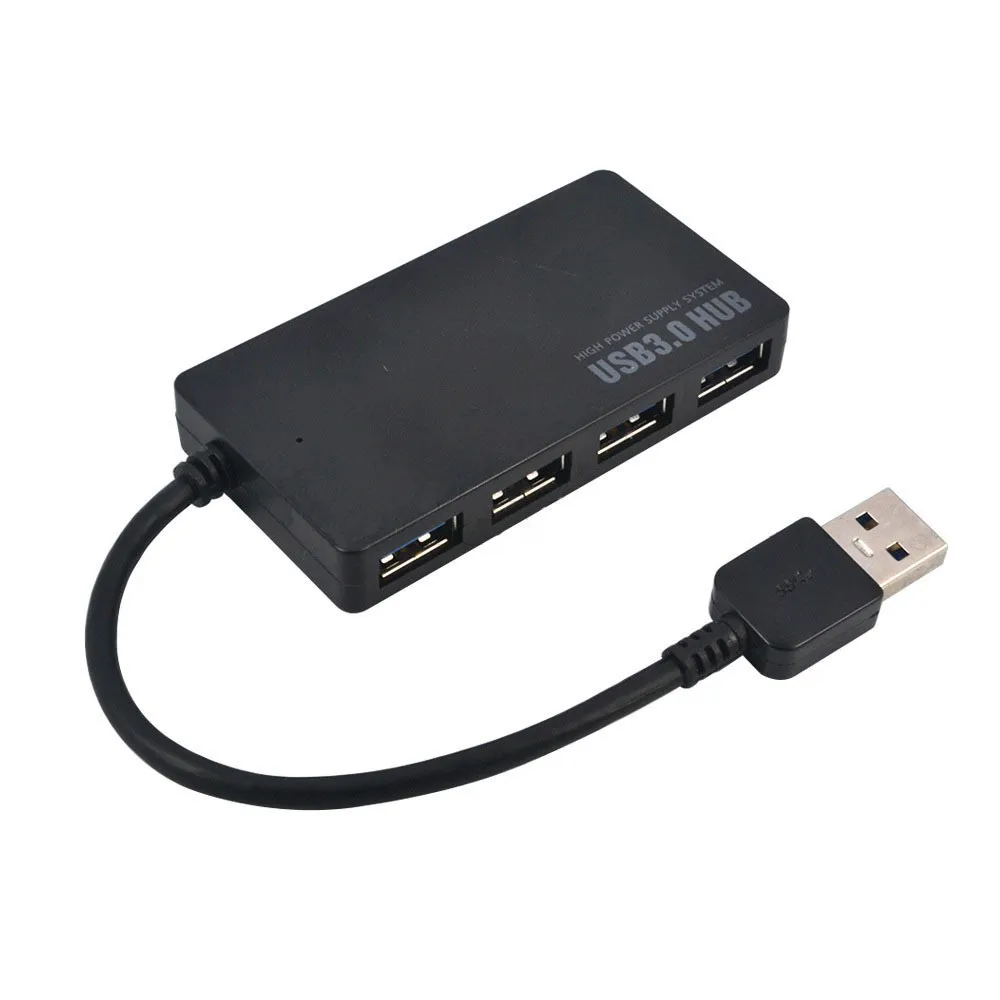 Ouhaobin usb 3,0 концентратор 4 порта USB 5 Гбит/с высокоскоростной USB разветвитель адаптер для ПК ноутбука для ноутбука