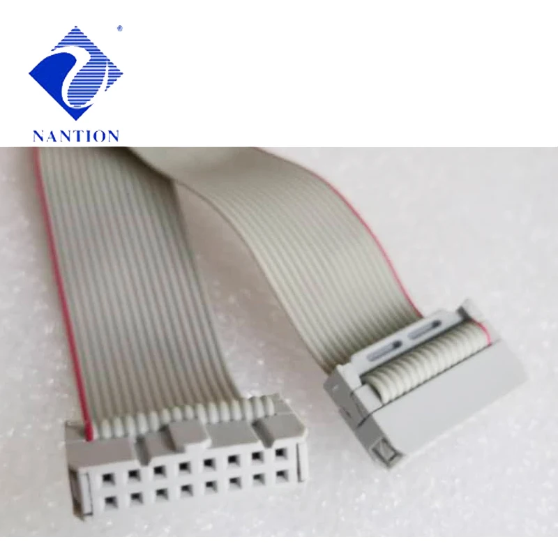 16Pin Pure Copper LED Display Flat Ribbon Data LED Panel Module Receiver Cable Signal Cable 100cm/1000mm/1m 10pcs/lot