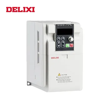 

DELIXI frequency inverter AC 380V 3.7KW three phase output VFD Converter for motor 50HZ 60HZ Adjustable frequency inverter