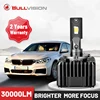 Bullvision HID D1S D3S 30000LM светодиодный ные фары, высокая яркость, CSP чипы, автомобильные фары 6000K, белый свет, 2 лампочки, квадратный HID ► Фото 1/6