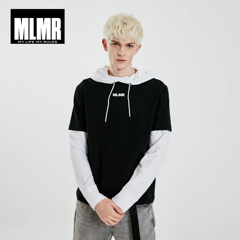 Мужская футболка с короткими рукавами JackJones MLMR буквенным принтом круглым вырезом