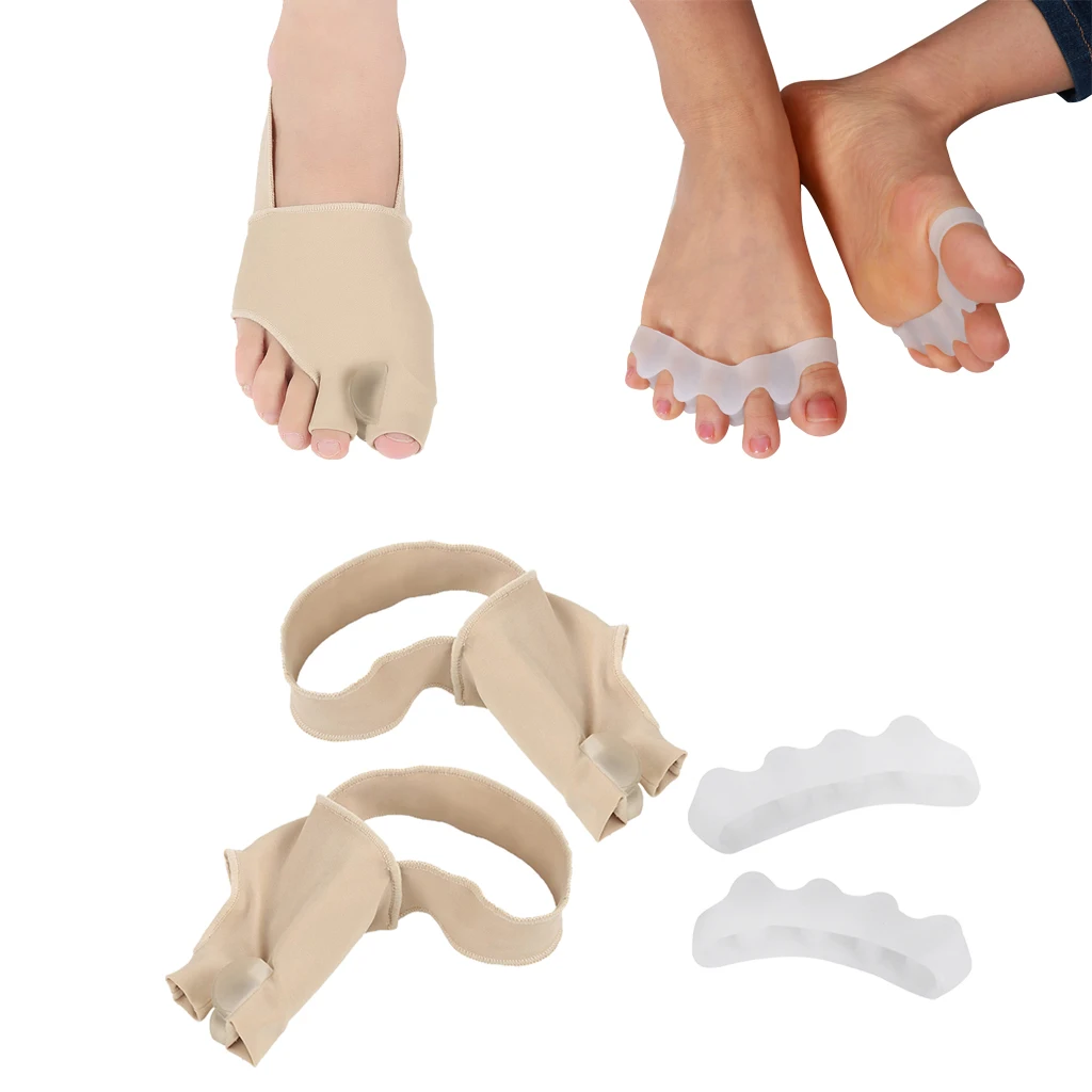 

Bunion Sleeves Hallux Valgus Corrector+ Toe Separators Straighteners