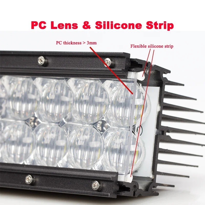 Skup VISORAK 5D zakrzywione 12 V 24 V LED światło Bar dla OffRoad samochód Off Road 4WD 4x4 SUV ATV ciężarówka LED jazdy LED robocza listwa oświetleniowa