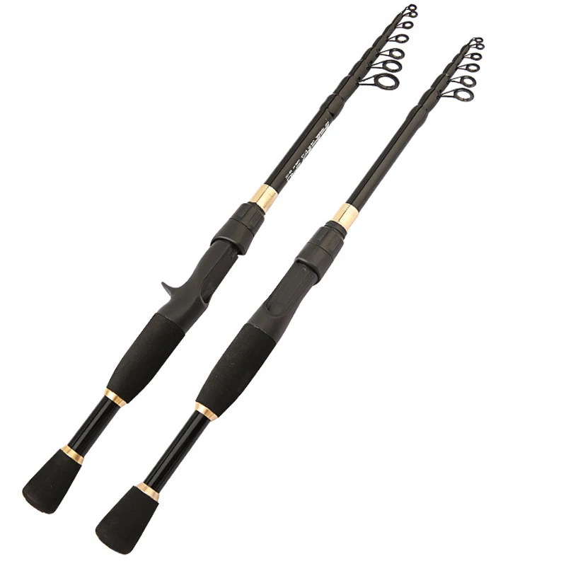 

Telescopic Ultralight Spinning for Carp Lure Sea Fishing Rod Carbon Fiber Casting Rods Everything Fish Feeder Tackle Peche 2020