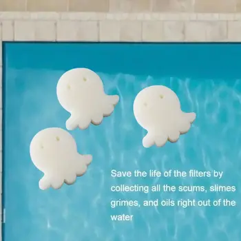 

12pcs Octopus Shape Swimming Pool Foam Sponge Filter Tub Spa Oil Absorb Cleaning 72XF