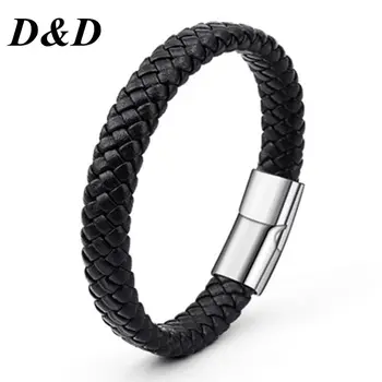 

2018 Limited Pulseira Masculina Pulseira Feminina Braided Pu Leather Bracelets For Bangle & Bracelet Fashion Men Jewelry