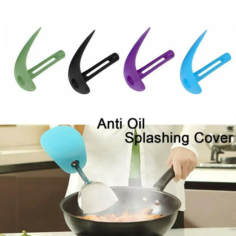 

Spatula Cover Hand Protector Anti Oil Splashing Creative Kitchenware For Cooking Scald proof rubber spatula covers Kitchen Tool
