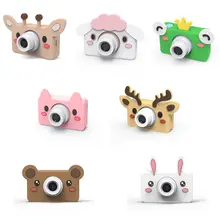 Детские игрушки Детская Цифровая камера 32 Гб карта памяти в комплекте Мультяшные животные Развивающие игрушки для детей подарок на день рождения