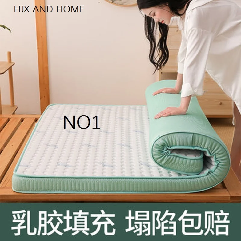 

luxury 10cm natural latex and Memory foam filling mattress stereoscopic Breathable Comfortable Single double size mattress