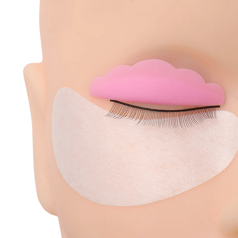5 쌍 실리콘 속눈썹 파마 패드 속눈썹 연장 경기자 Accessorie 다채로운 속눈썹 막대 방패 리프팅 애플리케이터 메이크업 도구