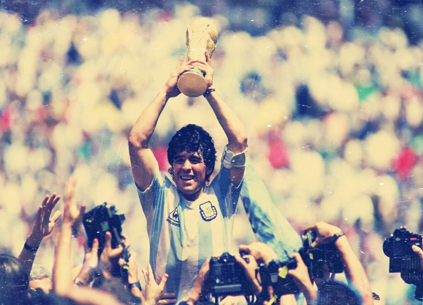 № 10 Джерси Марадона футбольные постеры винтажная печать на крафтовой бумаге