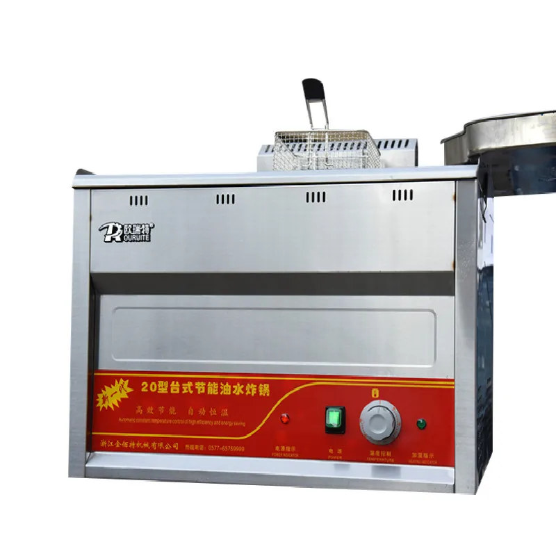 

Oil-water separation fryer commercial electric fryer deep-fried dough stick machine large capacity chicken fryer electric fryer