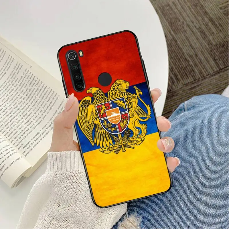 xiaomi leather case chain YNDFCNB Armenia Albania Russia flag Emblem Phone Case for Xiaomi Redmi 5 5Plus 6 6A 4X 7 8 Note 5 5A 7 8 8Pro phone cases for xiaomi