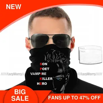 

The Bloody Mouth Face Mask William The Bloody In White Facial Mask Beautiful with 2 Filters Kawai Mask