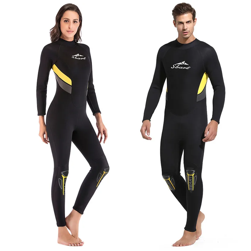 Цельный неопреновый 3 мм водолазный костюм с длинным рукавом для мужчин и женщин гидрокостюм для предотвращения Медузы костюм для подводного плавания