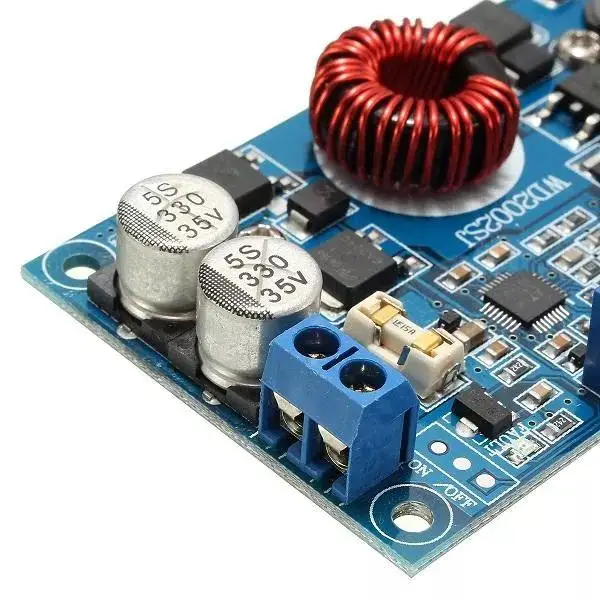 

DishyKooker 1PC LTC3780 DC 5V~32V to 1V~30V 10A Automatic Step-Down Regulator Charging Module 77.6 x 46.5 x 15mm Board Module