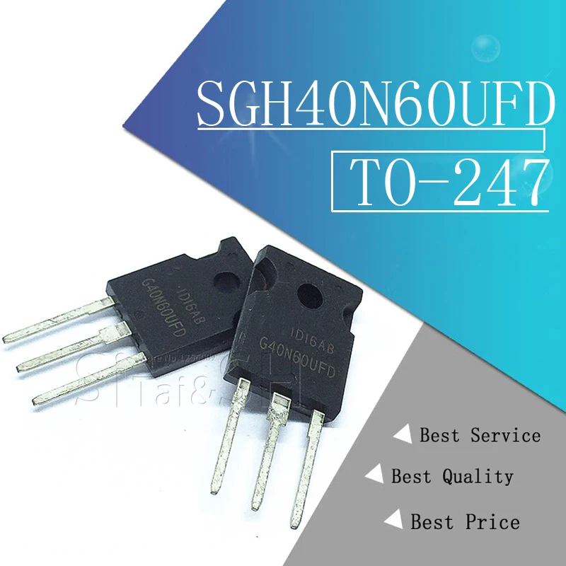 ТРАНЗИСТОР MOS FET SGH40N60UFD TO-247 SGH40N60 40N60 G40N60 F40N60UFD TO-3P 1 шт. | Электронные компоненты и