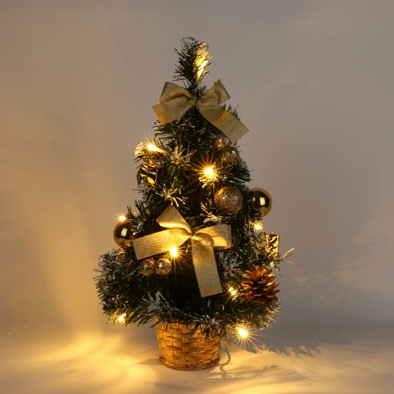 Рождественские Мини-елки Красочный светодиодный волоконно-оптический ночной Светильник s декоративный светильник
