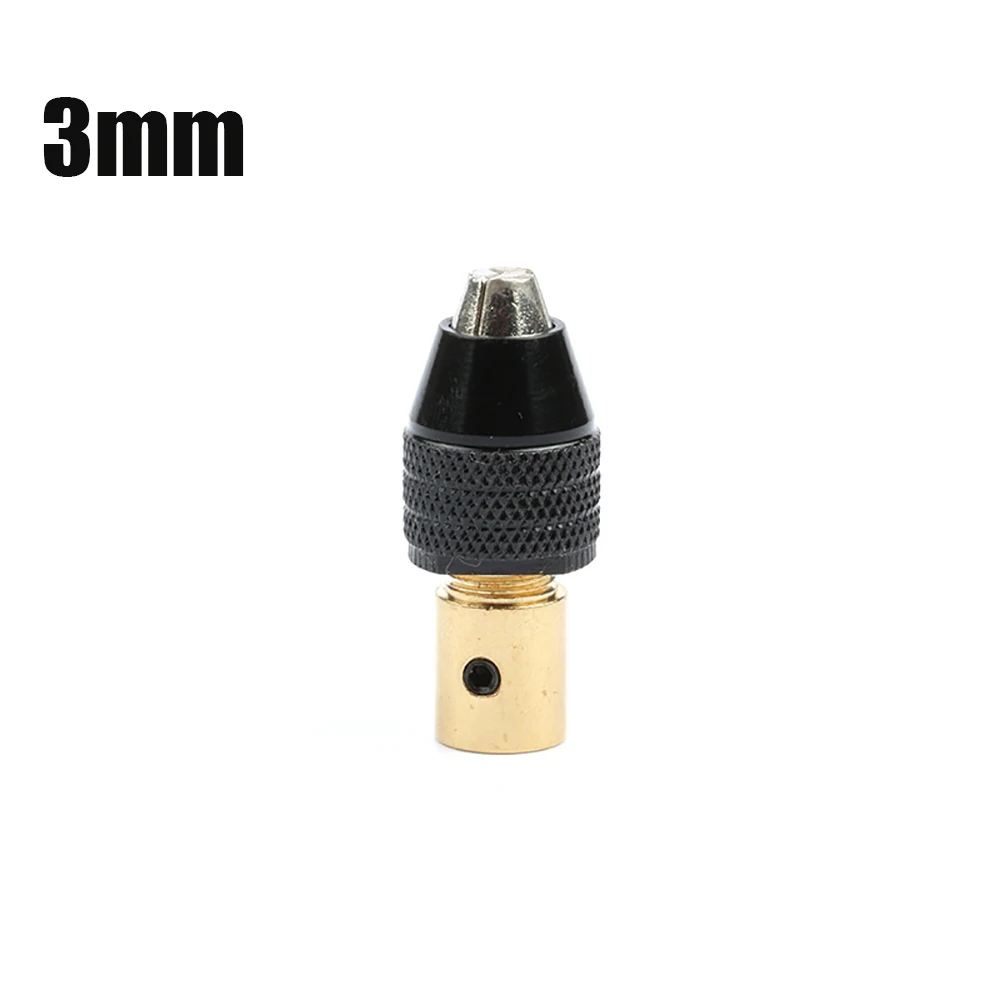 0.3mm-3.5mm Mini Drill Bit Chuck Wrench Electric Motor Shaft Mini Chuck Fixture Brass Clamp Micro Chuck Fixing Device - Цвет: B