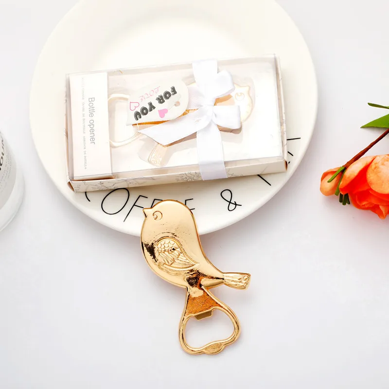 

20PCS Wedding souvenir bird bottle opener wedding gifts for guests return gift bridesmaid gift