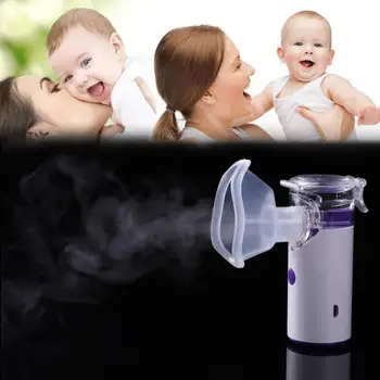 

Handheld Mesh Mini Nebulizer Adult Kids Ultrasonic Medical Inhaler Humidifier Practical Operation Simple Conveninently