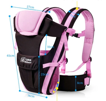 

Aelicy Beth Bear 0-30 Months Breathable Front Facing Baby Carrier 4 In 1 Infant Comfortable Sling Backpack Pouch Wrap New 104